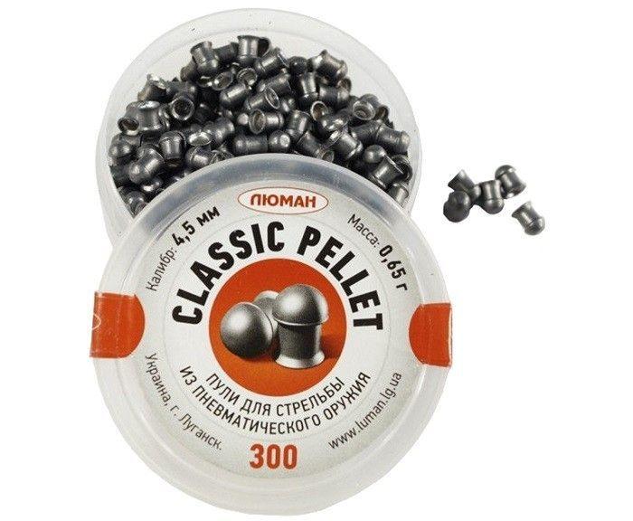 Пуля пневм. Classic pellets, 0.65гр. кал. 4,5 мм. (300 шт.)
