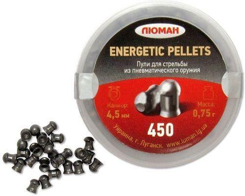 Пуля пневм. Energetic pellets , 0.75гр. кал. 4,5 мм. (450 шт.)