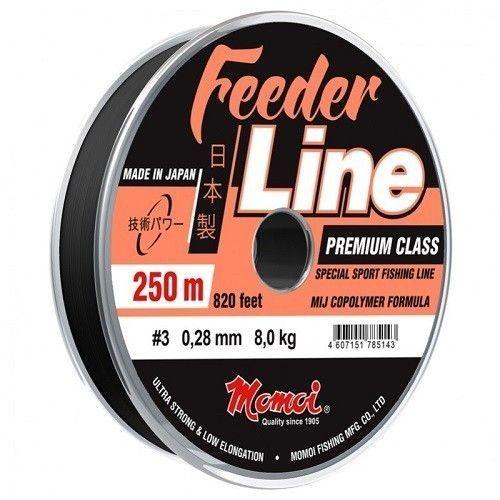 Леска Feeder Line Sport 0,28мм 8,0кг 250м черная premium (id 107282978)