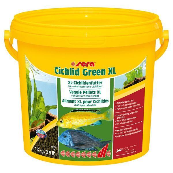 Корм для рыб SERA Cichlid Green XL 3,8л 1,3 кг  S0217