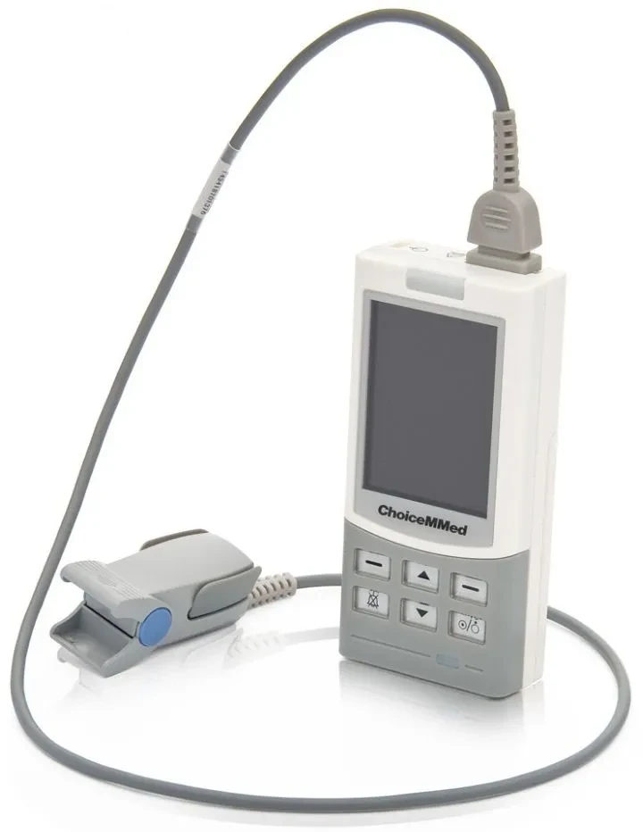 Пульсоксиметр медицинский MD300M с датчиком для взрослых с блоком питания - фото 2 - id-p107281943