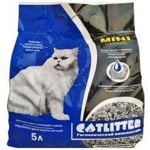 Наполнитель Сибирская Кошка Catlitter carbon MINI 5 л комкующийся ( уп 1 шт )