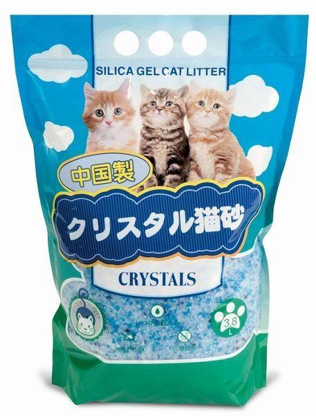 Наполнитель Сибирская Кошка Crystals Fresh Active 3,8 л силикагель (уп.8шт)