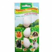 Вака минеральный камень для грыз с йодом соляной