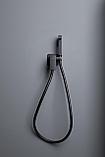 Смеситель с гигиеническим душем Allen Brau Infinity 5.21005-31 (с внутренней частью) черный матовый, фото 5