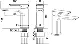 Смеситель для раковины Allen Brau Infinity 5.21001-00 хром, фото 9