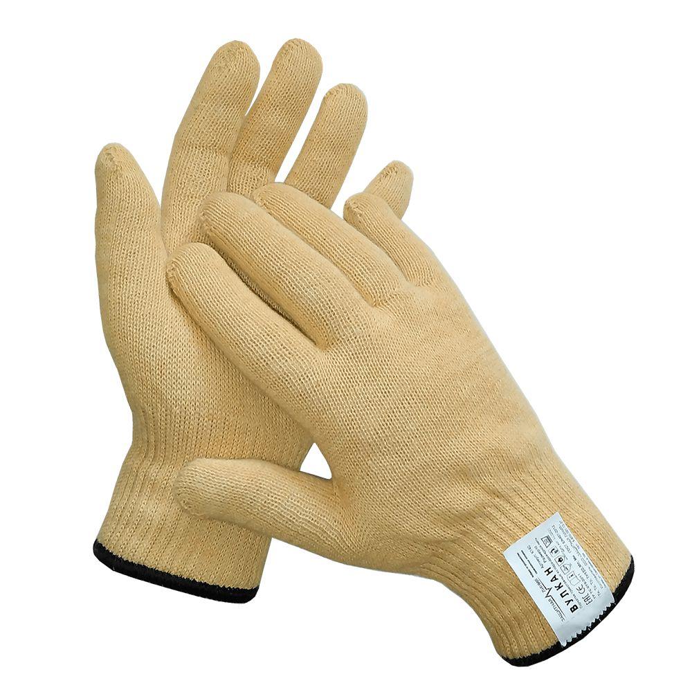 Термостойкие перчатки «Вулкан» из арамидной нити для защиты от порезов и высоких температур  до 400°С