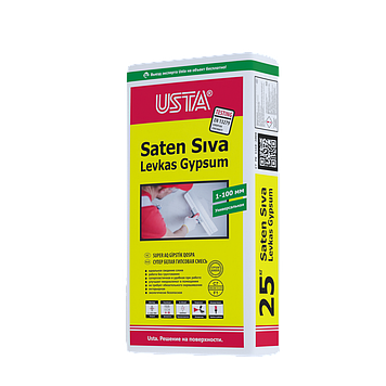 Гипсовая смесь USTA Saten Siva 25 кг
