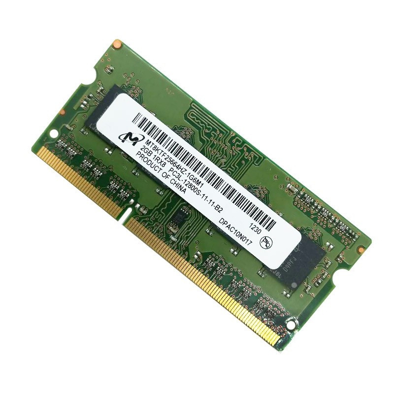 SO-DIMM 2Gb DDR3 PC12800/1600Mhz Micron - фото 1 - id-p107287434