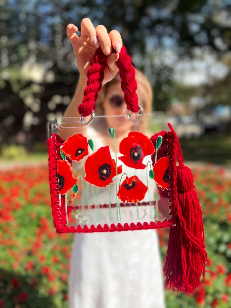 Женская сумка клатч SALLY, красный - фото 4 - id-p107287595