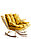 Кресло-качалка "Эйфория" RC-01-yellow, фото 5
