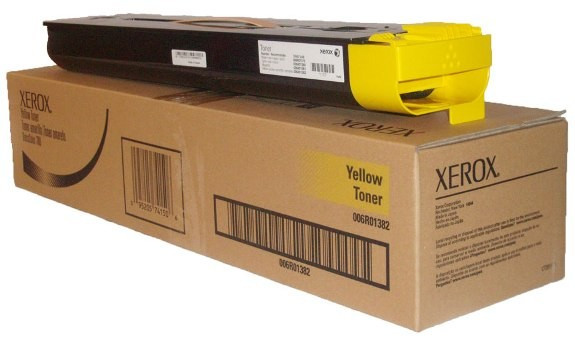 Тонер-картридж Xerox 006R01382, желтый, фото 1