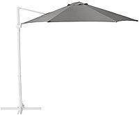 Зонт от солнца ХЁГЁН серый 258 см IKEA, ИКЕА