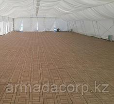 Садовый паркет CM Garden Natur 30х30 см текстура дерева, цвет OAK (Дуб), 11 шт., фото 4