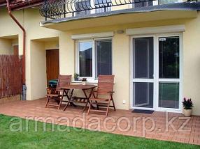 Садовый паркет CM Garden Classic 30х30 см текстура вельвет, цвет WENGE (Венге), 11 шт., фото 4