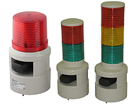 Светодиодные сигнальные маячки с усиленным звуковым сигналом 100 мм