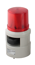 Светодиодный сигнальный маячок с усиленным звуковым сигналом SFL100B-220-R