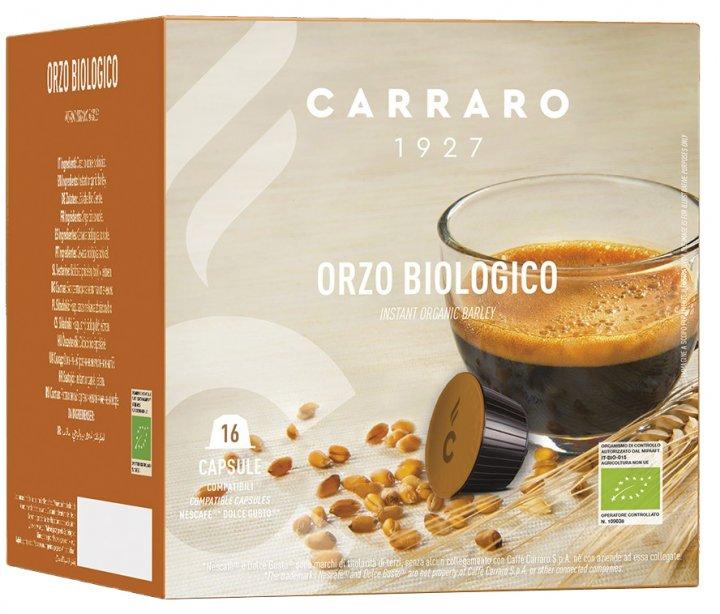 Carraro Orzo BIO, ячменный кофе, для Dolce Gusto, 16 шт (id 107291843)