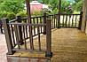 Опорный Столб заборный ДПК CM Railing 120х120х3000 мм, цвет MERBAU (Мербау), фото 7
