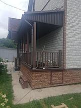 Опорный Столб заборный ДПК CM Railing 120х120х3000 мм, цвет WHITE WOOD (Белое дерево), фото 5
