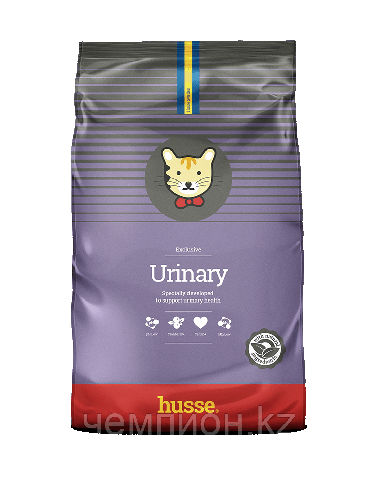 470849 HUSSE Exclusive Urinary, сухой корм для кошек, уп.7кг