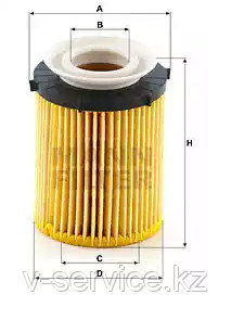 Фильтр масляный HU 711/6z (OX 982 D)