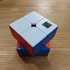 Магнитный Кубик Рубика "MoYu Meilong" 2M 2 на 2. Головоломка 2x2x2. Magnetic. Color., фото 3