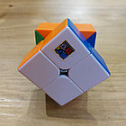Магнитный Кубик Рубика "MoYu Meilong" 2M 2 на 2. Головоломка 2x2x2. Magnetic. Color., фото 4