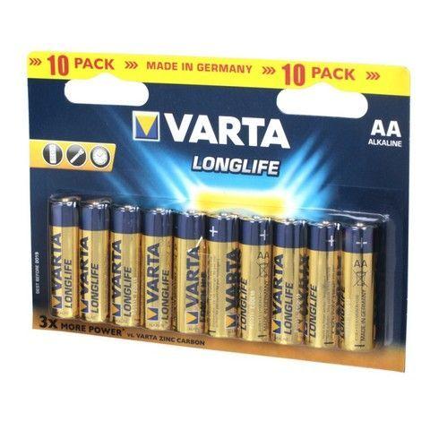 Батарейка Varta 4106 Longlife LR6 BL-10 (АА Бл-10)