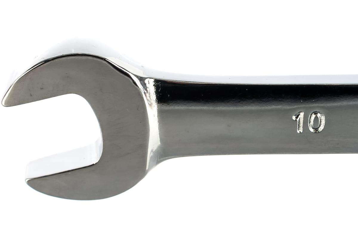 Ключ гаечный комбинированный Зубр трещоточный 10 мм 27074-10_z01 - фото 3 - id-p106208876