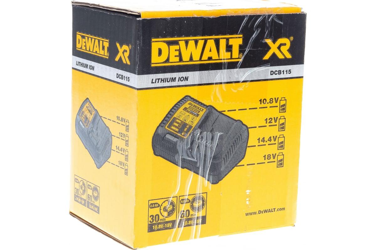 DeWalt, DCB115, Зарядное устройство XR 10.8/ 14.4/ 18В 4А - фото 6 - id-p106210789