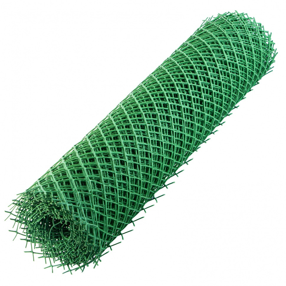 Решетка заборная в рулоне, 1.3 х 20 м, ячейка 70 х 55 мм, пластиковая, зеленая, Россия - фото 3 - id-p98262306