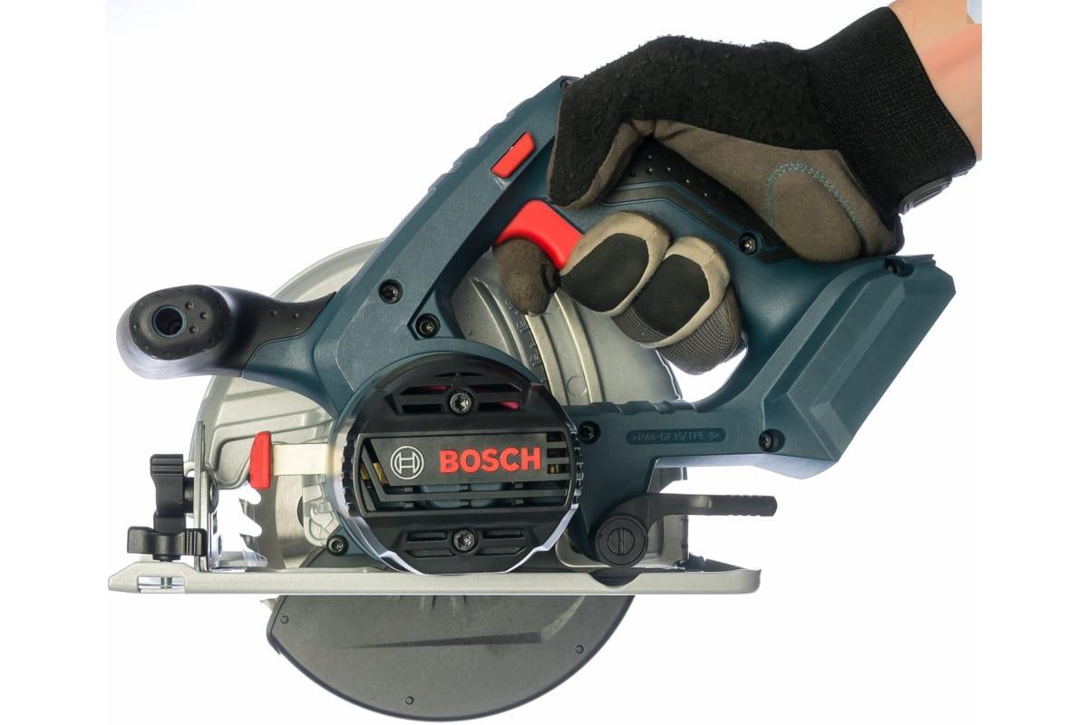 Пила дисковая аккумуляторная Bosch GKS 18V-57 Solo 06016A2200 - фото 4 - id-p107297387