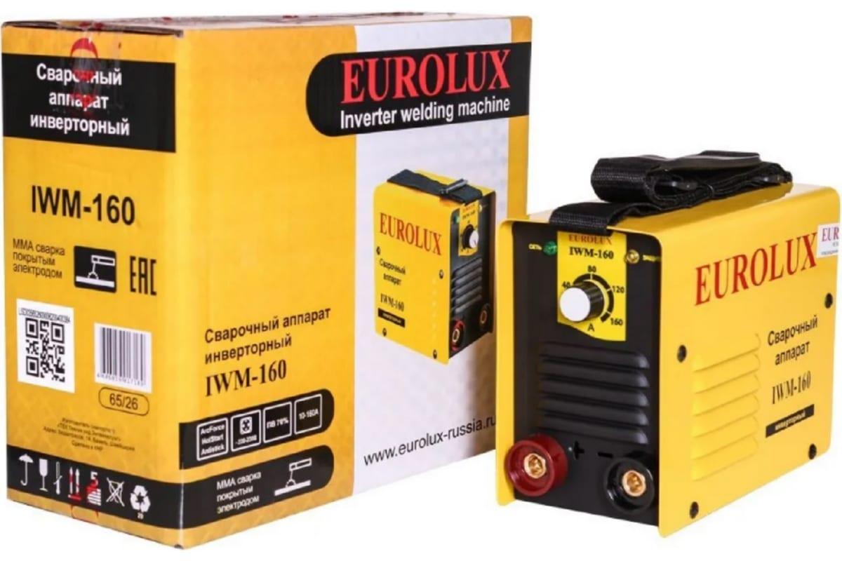 Сварочный аппарат EUROLUX IWM160 - фото 6 - id-p106210588