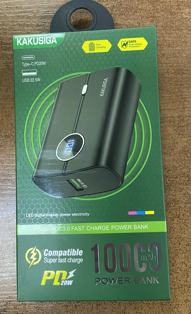 Power Bank KAKU KSC-682  2USB  5V / 2.1A 10000mAh