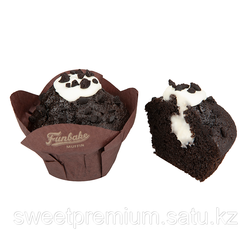 Маффин с печеньем и белым шоколадом - фото 1 - id-p107300634