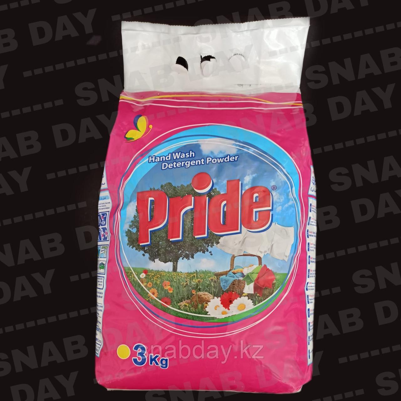 Стиральный порошок PRIDE (Универсал, Ручной-полуавтомат) 3 кг