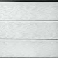 Фасадная облицовка CM Cladding FUSION, 21x156x3000 мм, Белый,Серый