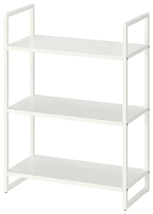 Стеллаж ЙОНАКСЕЛЬ белый 51x25x70 см ИКЕА, IKEA, фото 2