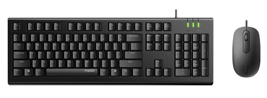 Комплект Клавиатура + Мышь Rapoo NX120PRO