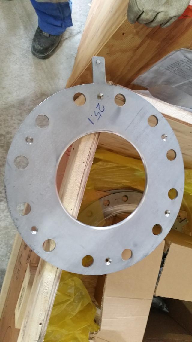 Защитная футеровка толщиной 3,2 мм для магнитного расходомера Rosemount с фланцами 8"