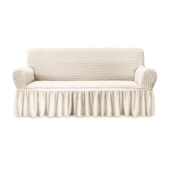 Чехол на трехместный диван на резинке универсальный - фото 5 - id-p107301946