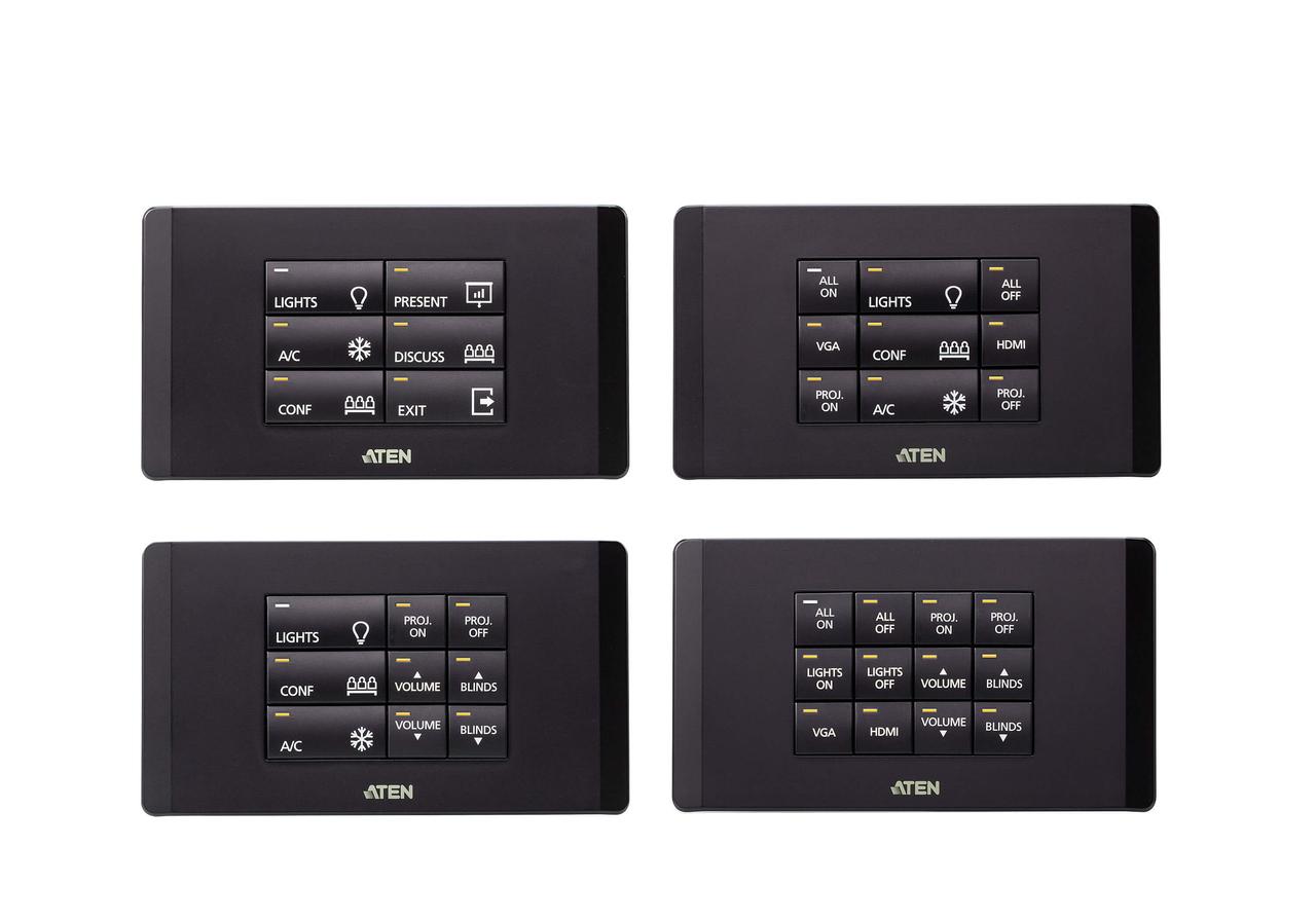 Система управления ATEN - 12-кнопочный блок управляющих клавиш (стандарт EU, 2 Gang) VK112EU ATEN - фото 2 - id-p107304223