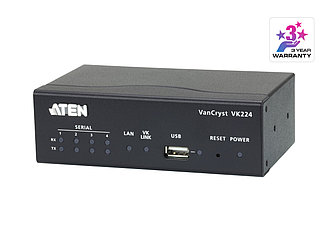 4-ех портовый блок расширения последовательных портов VK224 (Serial Expansion Box)  VK224 ATEN