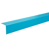 Металлический уголок внешний с ПВХ-покрытием ALKORPLAN Adria Blue (синий), 1,4 мм, 5х5 см х 2 м Renolit ALKORP
