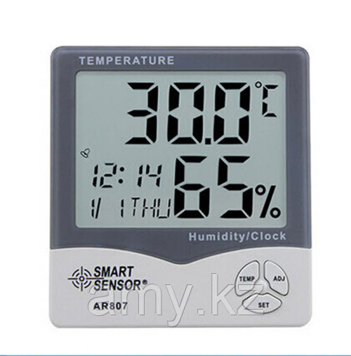 Цифровой термометр температуры и влажности AR807 - фото 1 - id-p107306302