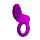Супермощное виброкольцо "COBRA" фиолетовое, фото 8