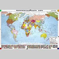 Карта Политическая мира 70*100см