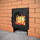 Печь для бани Емельяныч под обкладку, с дверцей 220 со стеклом, каменка справа/слева (Дионис) 8 - 24 м3, фото 3