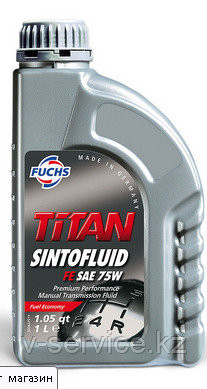 Масло трансмиссионное MERCEDES(001 989 26 03)(TITAN SINTOFLUID FE 75W 1L)(FEBI 21829)(235.10), фото 1